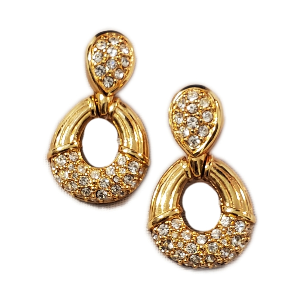 Swarovski Crystal Clip-on Earrings